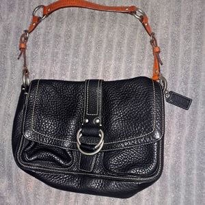 Vintage Coach messenger purse